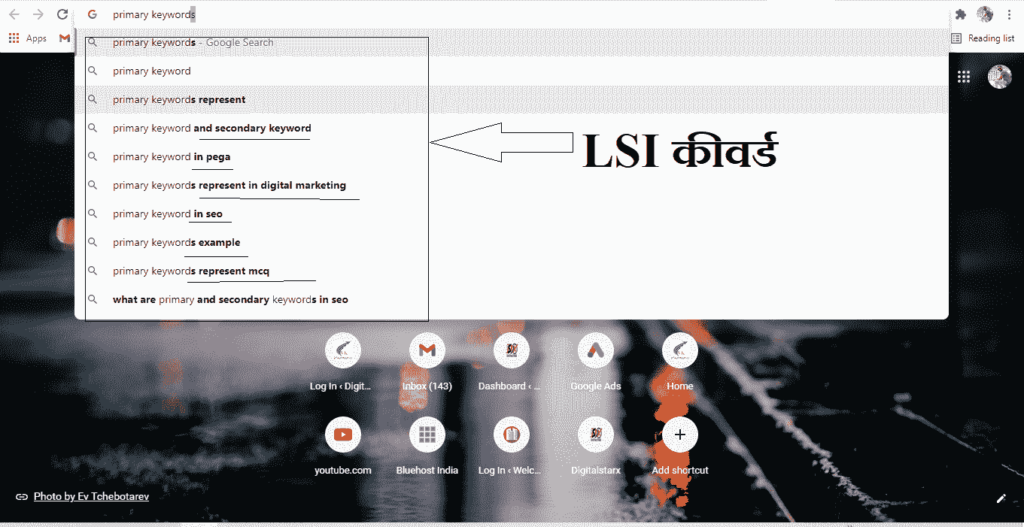 keyword meaning in marathi